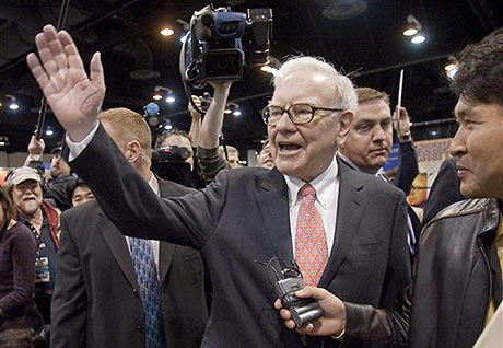 Warren Buffet, propietario del fondo de inversin Berkshire Hathaway. | AP