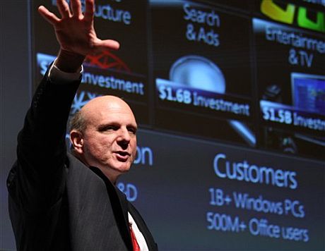 El consejero delegado de Microsoft, Steve Ballmer. | AP