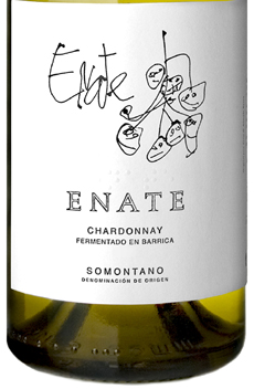 Botella de vino Chardonnay, de las bodegas Enate. | ELMUNDO.es