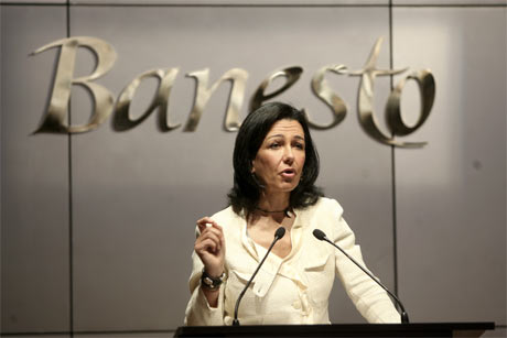 Ana Patricia Botín, presidenta de Banesto. | Alberto Cuéllar