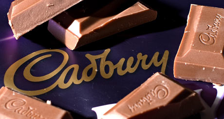 Chocolatina 'Dairy Milk' de Cadbury. | Afp