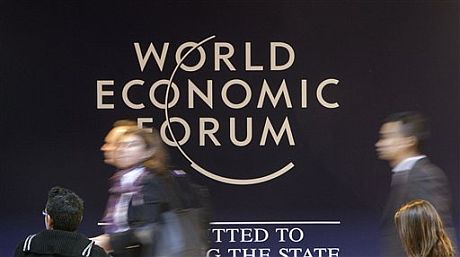 Participantes en el Foro Econmioc Mundial. | AP