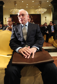 El presidente de la AEB, Miguel Martn. | Bernardo Daz