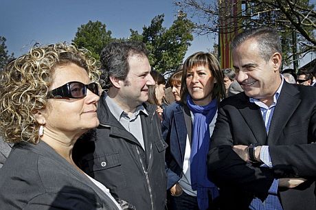 El ministro de Trabajo, Celestino Corbacho, en un acto celebrado en Pinós, Lleida. | Efe
