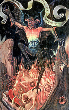 Fragmento del tríptico 'Visión del Infierno', de Hans Memling.