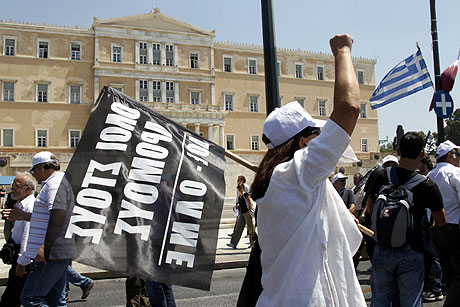 La capital helena lleva varios das sufriendo protestas. | Reuters