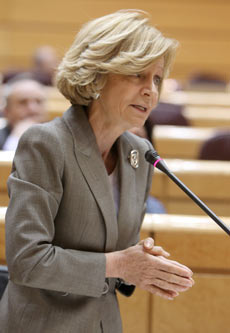 La ministra de Economa, Elena Salgado. | Jos Aym