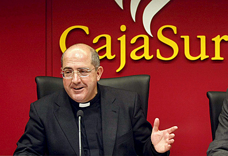 El actual presidente de CajaSur, Santiago Gómez. | Efe