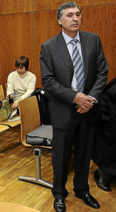 Miguel Martnez Gabaldn, durante el juicio. | M. Grgimo