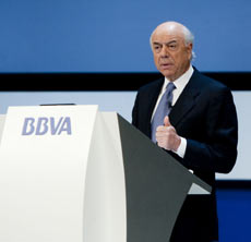 Francisco Gonzlez, presidente del BBVA. | Iaki Andrs