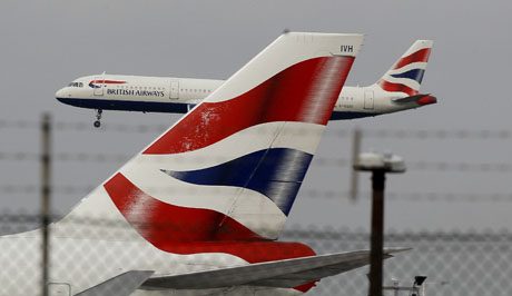 Dos aviones de British Airways, una de las compaas multadas. | AP