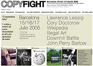 Página oficial de 'Copyleft'.