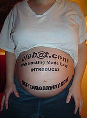 Asia Francis durante su embarazo. (Foto: Defyinggravity.com)