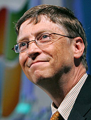Bill Gates en Tokio , en la presentacin de Vista. (Foto: REUTERS)