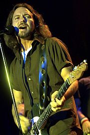 Eddie Vedder, cantante de Pearl Jam. (Foto: AP)