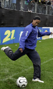 El futbolista, en un reciente entrenamiento. (Foto: Reuters)