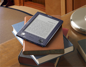 El Sony Reader es, aproximadamente, del tamao de un libro. (Foto: Sony)