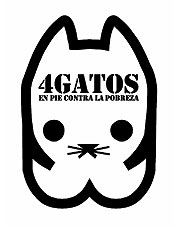 Logo del grupo '4 gatos'.