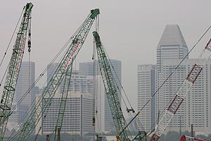 Imagen de edificios en Singapur. (Foto: EFE)