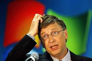Bill Gates, en la apertura en Bucarest del Global Technological Support Centre. (Foto: AP)