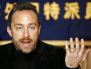 En la imagen Jimmy Wales, fundador de la Wikipedia. (Foto: AFP)