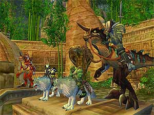 Pantalla del juego World of Warcraft.