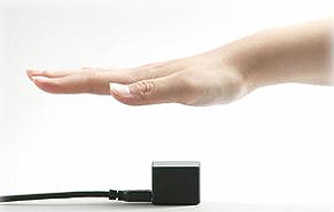 Sensor de lectura de la palma de la mano. (Foto: Fujitsu)