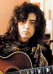Jimmy Page, guitarra de Led Zeppelin. (Foto: EL MUNDO)