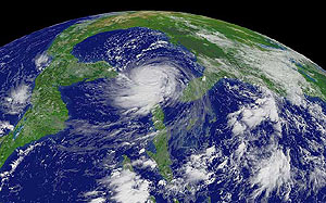 Imagen del Huracn Katrina, en septiembre de 2005. (Foto: REUTERS)