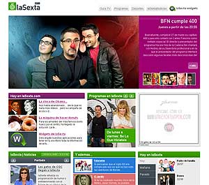Pgina web de laSexta.