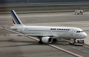 Un Airbus de la compañía Air France. (Foto: AFP)