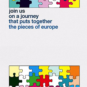 'nete a nosotros en un viaje que rene las piezas de Europa' (Foto: Pantalla del vdeo promocional en Europeana.eu)