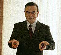 Triunfador. Ghosn, de 51 aos, presidir a la vez las firmas Nissan y Renault.