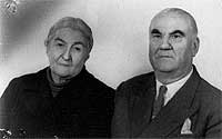 Sus abuelos. El asturiano Julio Quintana y su mujer, la gallega Felisa Rodrguez, que fallecieron en 1965.