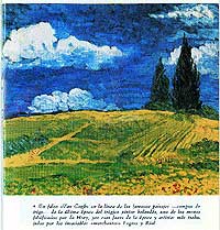 Van Gogh. Esta obra imita la última época del trágico pintor holandés, uno de los menos falsificados por De Hory.