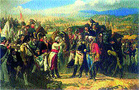 Los generales Castaos y Dupont en Rendicin de Bailn, de Jos Casado del Alisal (1863).