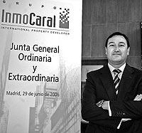 Luis Portillo, el da que Inmocaral aporb la ampliacin de capital. / DIEGO SINOVA