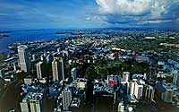 Desde el Sky Tower se contempla una vista panorámica de Auckland. / JUAN ECHEVERRÍA