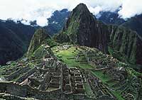 La fortaleza de Machu Picchu se ubic en la vertiente oriental de la cordillera de Vilcanota./ AGE FOTOSTOCK