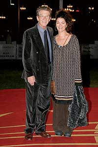 MATRIMONIOS. El actor con su cuarta mujer, Ann Reers, el pasado mes de octubre, durante un festival benfico de cine celebrado en Marrakech (Marruecos).