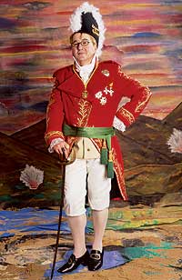 Luis Antonio de Villena como el Duque de Wellington.