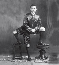 Lentini: la "maravilla de tres piernas". 1910.