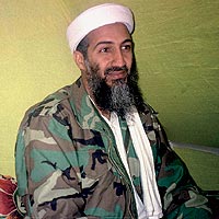 Escondido. Osama bin Laden en Helmand, al sur de Afganistn, en 1998.
