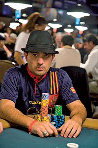 De torneo en torneo. A Raúl Páez su ruta por los casinos le ha llevado hasta Las Vegas para jugar las series mundiales.