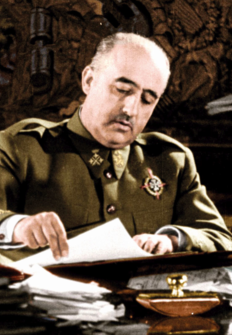 Franco, la vida del dictador en color. La Midada D