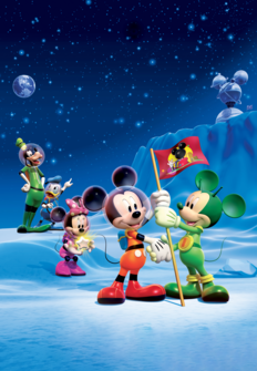 La casa de Mickey Mouse y la aventura espacial