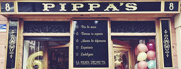 Pippa's es un nuevo concepto de tienda para decoración de fiestas