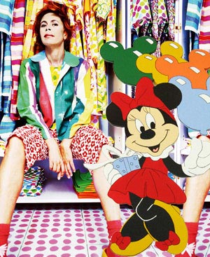 gatha Ruiz de la Prada vestir a Minnie Mouse.