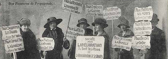 'Nos pancarte de propagande', Pars (1920).