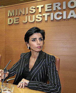 La ministra de Justicia francesa, Rachida Dati. FOTO: Kike Para